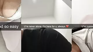 Celine cheats on her boyfriend with her Ex after a fight with her boyfriend on Snapchat