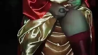 Golden Evening Dress 2