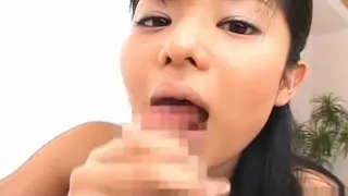 Pov Of Nice-looking Japanese Beauty Playing With Huge Cock