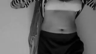 Lavisha Saxsena Indian young school girl dancing on bollywood & belly dance bliss, indian girl's stunning solo nude performance