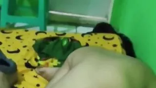 Fucking with a beautiful wife until crot