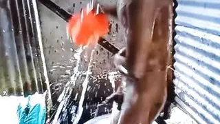 Hot black boy shower sex gay video