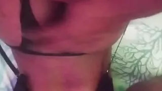 step dad shift my panties to the side and fuck me until orgasm