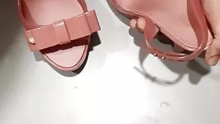 Cum In Pink Melissa High Heels