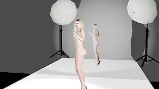 Dakota's First Nude Model Audition