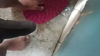 Sex with Hasband Frand with the Aunty