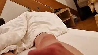 Little dick. Handjob.