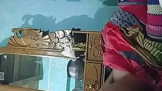 My wife Seema night riding