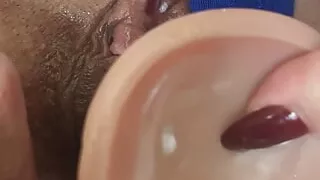 12 Inch Dildo Out Fucking Myself