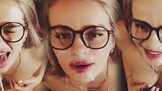 The neighbor loves it when she gets fucked in the evening before going to bed, because her husband is at work.