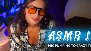 ASMR JOI. Cute brunette Intense Mic Pumping Your Cock to Crazy Tingles. Amy Haze