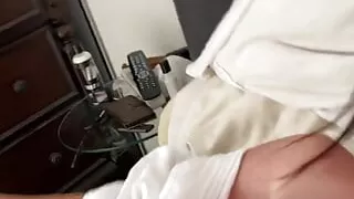 Pump That Hairy, Pink Pussy. POV