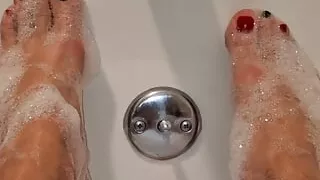 Decided to film myself taking a bath