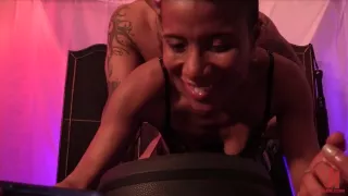 Puppy Play: King Noire & Jet Setting Jasmine Spy On Halo - Kink