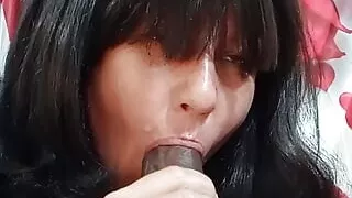 Blowjob bbc man in mouth.