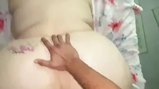 Gave her this Nut after pounding away at her ass