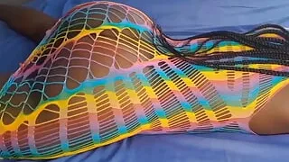 Ebony Stepmom Dicked Down From the Back