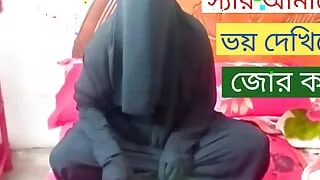 Sir scared me and fucked me. Bangladeshi College Student Hijabi Sex