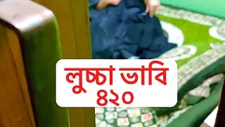 Indian Desi Bhabhi enjoying fucking by neighbor