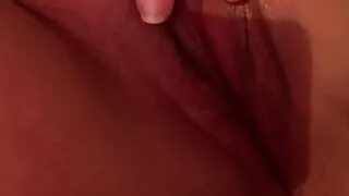 Midnight wet pussy after Christmas