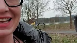 Mif Julie squirts 11 seconds in parking lot