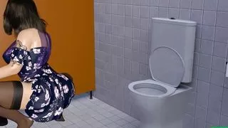 Nasty City HENTAI Game Ep.1 Homemade gloryhole !