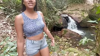 I Go On A Hike To The Woods With My Shy Stepsister And We End Up Fucking Hard Until I Cum In Her Ass