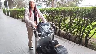 Cute moaning Latina Allison Sweet still doesn't believe she's going to fuck Tulaman!