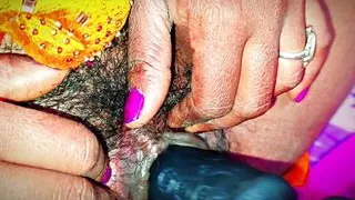 Desi village bhabhi pussy inside vabrator vavrator sex
