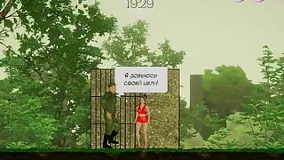 Free the mobilized men in Natalie&Soldiers adult adventure game