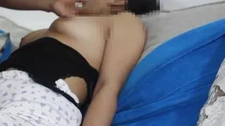 Young stepbrothers fuck deliciously on the couch while their parents are still at home