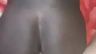 White Dick on Ebony Botty