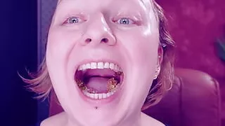 Eating Chewing Fetish: Giantess Vibes. No Chances for Little Jelly Teddybears! Arya Grander