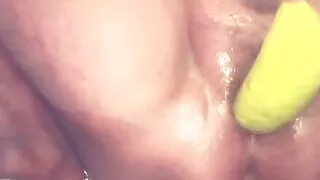 Dirty Indian girl Vina went to the bathroom and got fingered and fucked by cock.