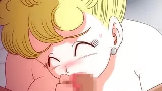 Kame Paradise - Panchy Brief Blonde's Blowjob by Foxie2k