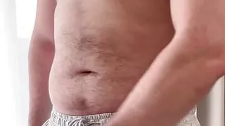 Dad blowing his load