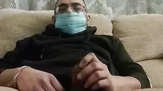 Masturbating after work