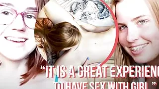 Ersties - Cute Babe Rita Makes Her First Lesbian Sex Video With Anca