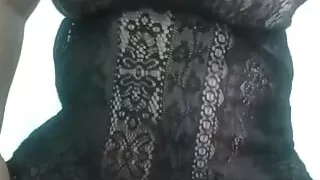 Sexy Filipina Milf Sexy Striptease In Black