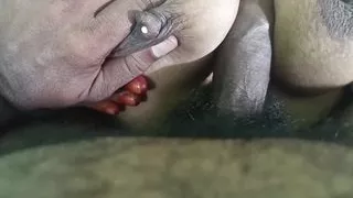 house maid enjoying a day with her hose owner in bed