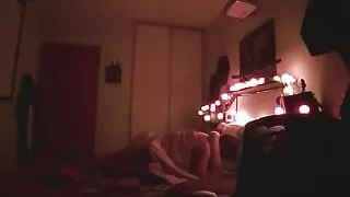 Amateur Young Couple Fuck Bareback on Christmas!