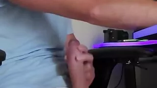 Pretty Long Jerk off Vid in Sexy White Briefs and Massive Cumshot!