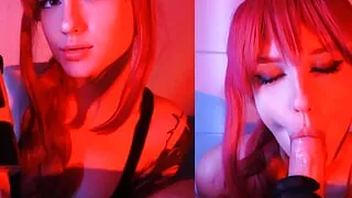 POV Makima's test: how fast will you cum? Chainsaw Man