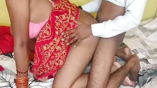 Busty newlywed bhabhi enjoys hardcore sex with brother in law