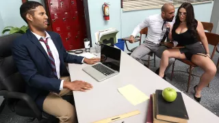 Parent Fucking Teacher Meetings! With Angela White, Carlo Carerra - Brazzers