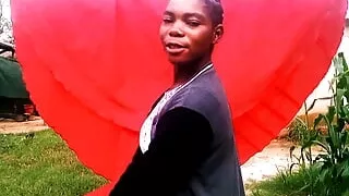 Enjoying myself with smile