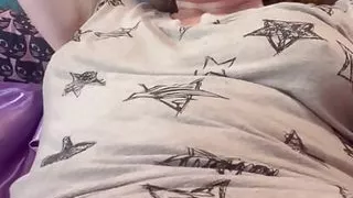 Spicy Squirting From Playing with My Clit Piercing