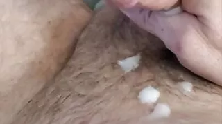 No hand prostate precum