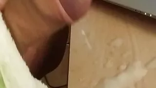 Jerking off alone to get warm this cold winter ????