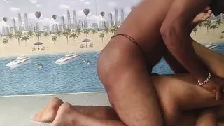 Indian Desi hot wife was hard fucked by husband